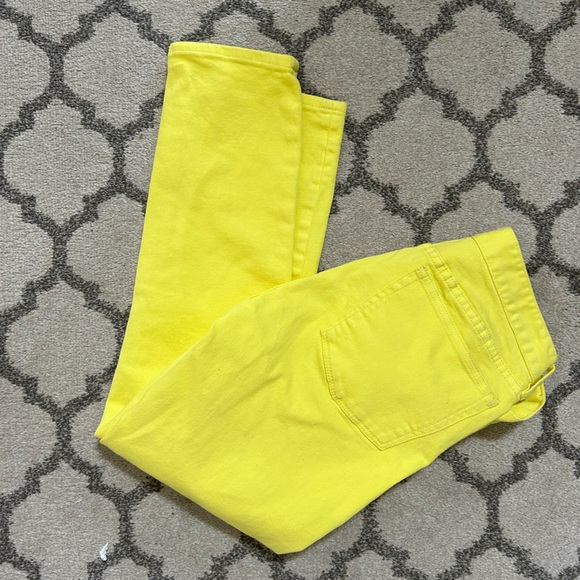 J.crew toothpick yellow jeans - Picture 2 of 6